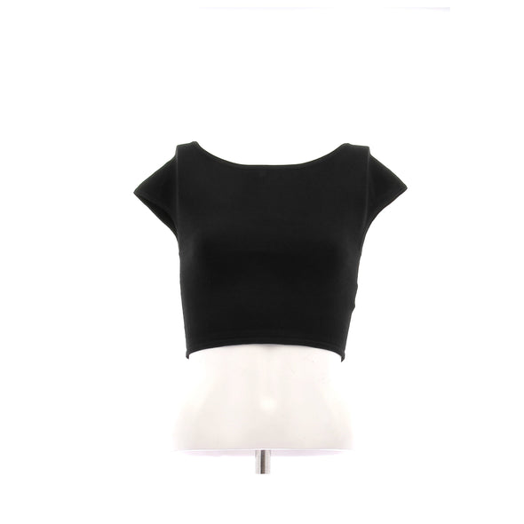 Top noir "Polly"