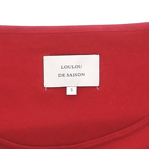 Top rouge "Polly"