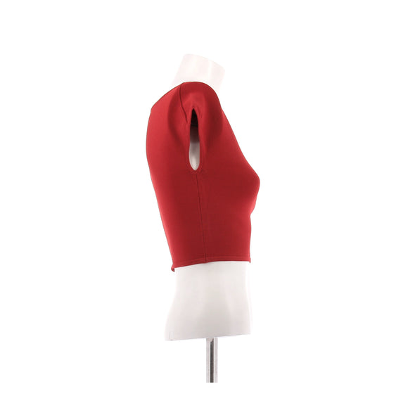 Top rouge "Polly"