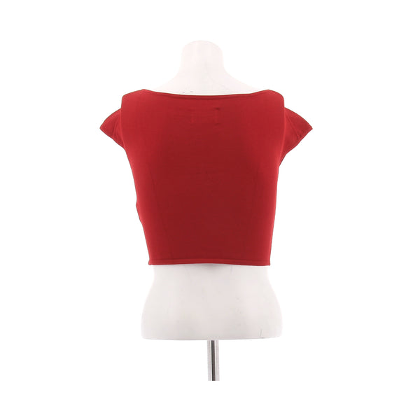 Top rouge "Polly"