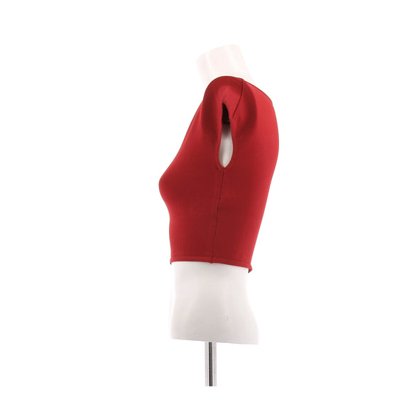 Top rouge "Polly"