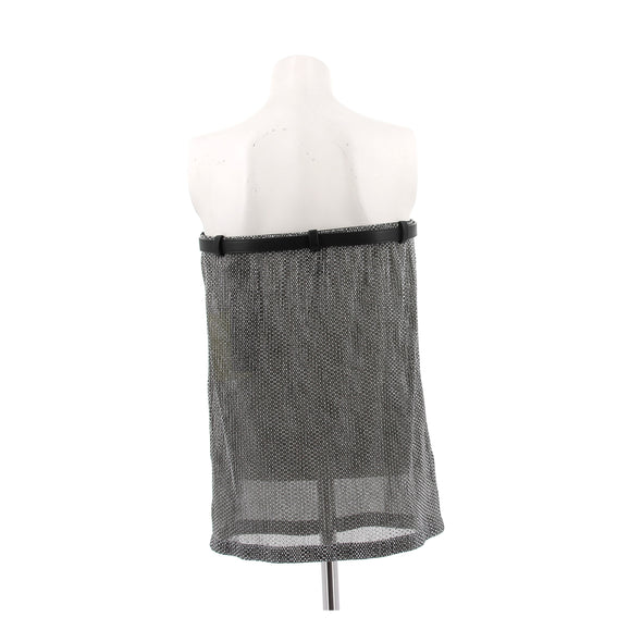 Top bustier bicolore