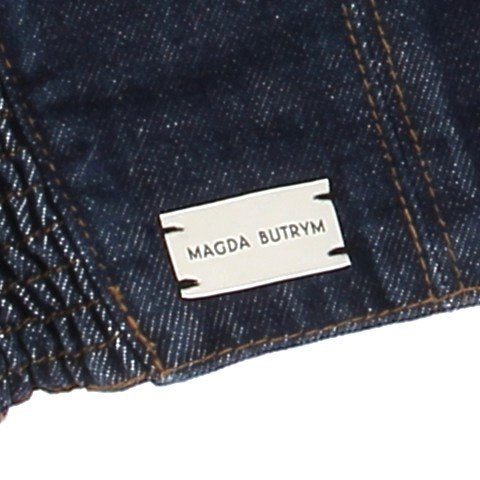 Top bustier en denim