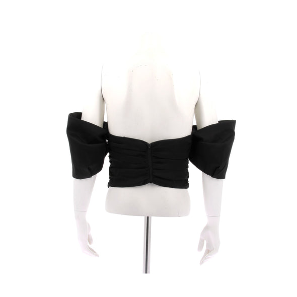 Top Bustier noir