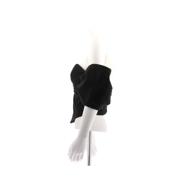 Top Bustier noir