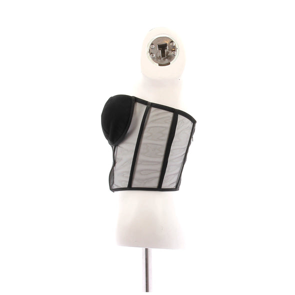 Top corset noir