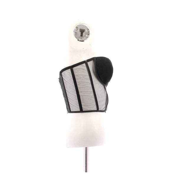 Top corset noir