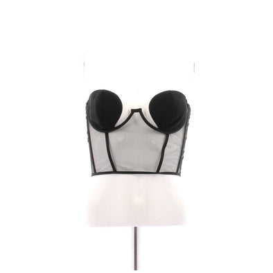 Top corset noir