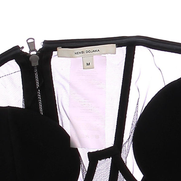 Top corset noir