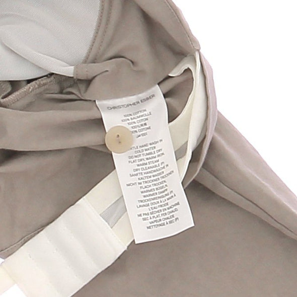Chemisier court gris