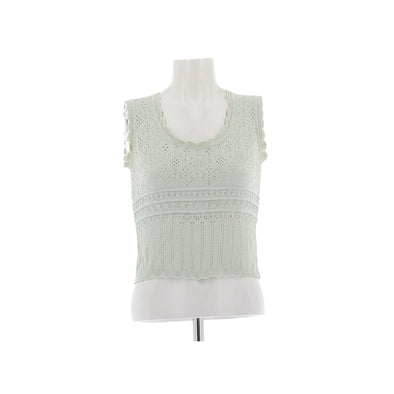 Top en maille pointelle