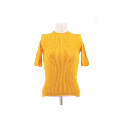 Top jaune
