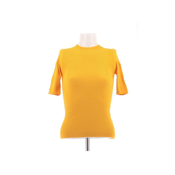 Top jaune