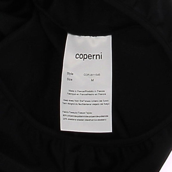 Top crop noir