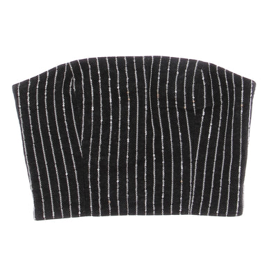 Top bustier à sequins