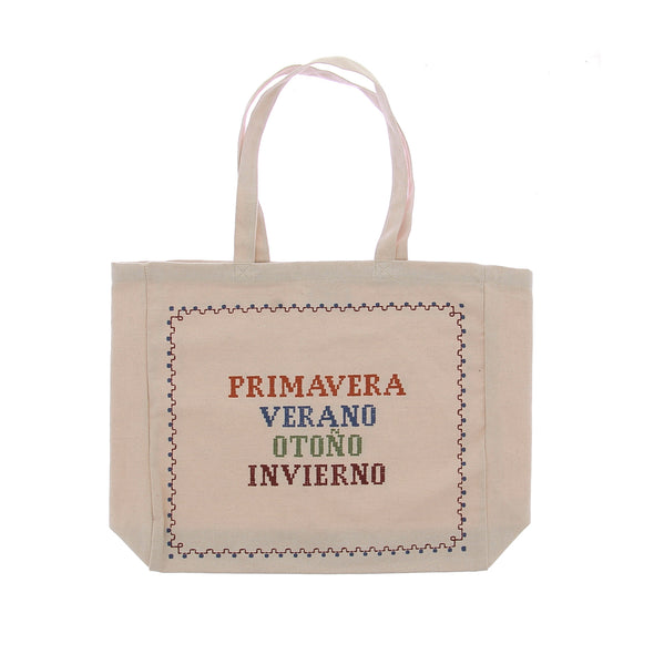 Tote bag beige