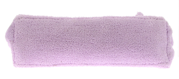 Cabas violet à logo
