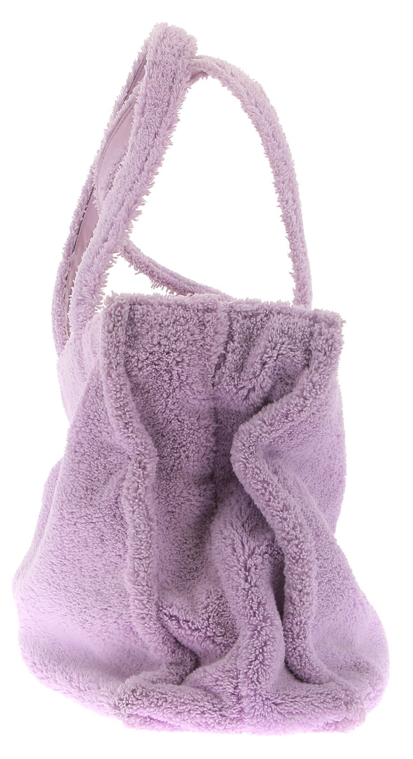 Cabas violet à logo