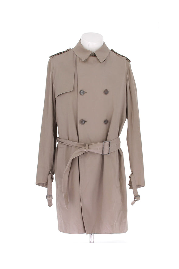 Trench-coat marron