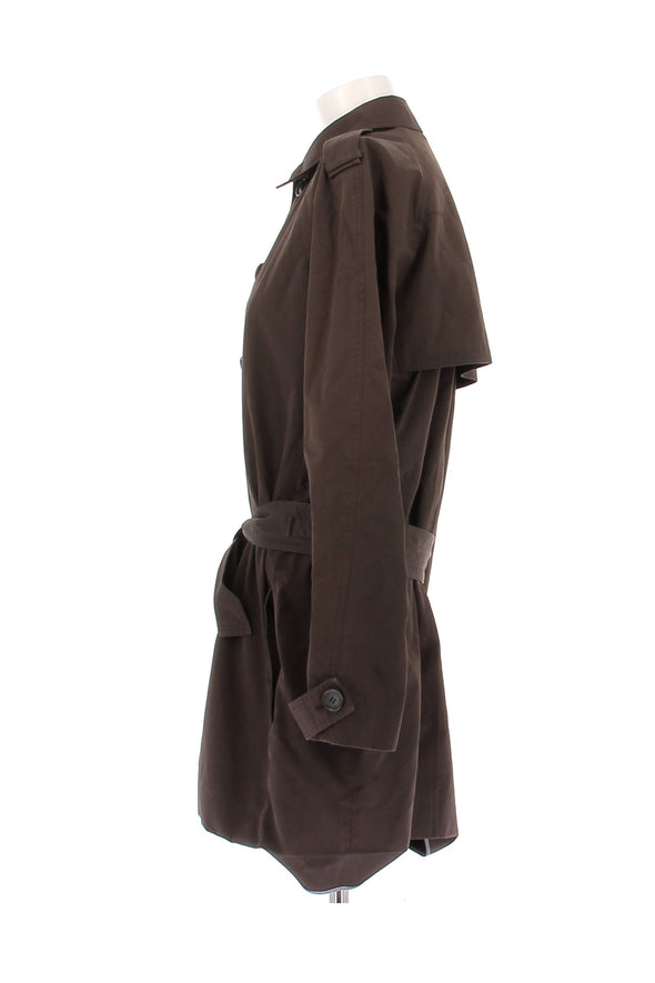 Trench-coat marron