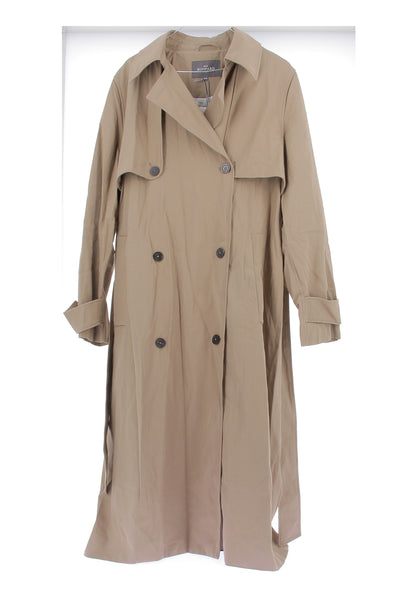 Trench-coat marron