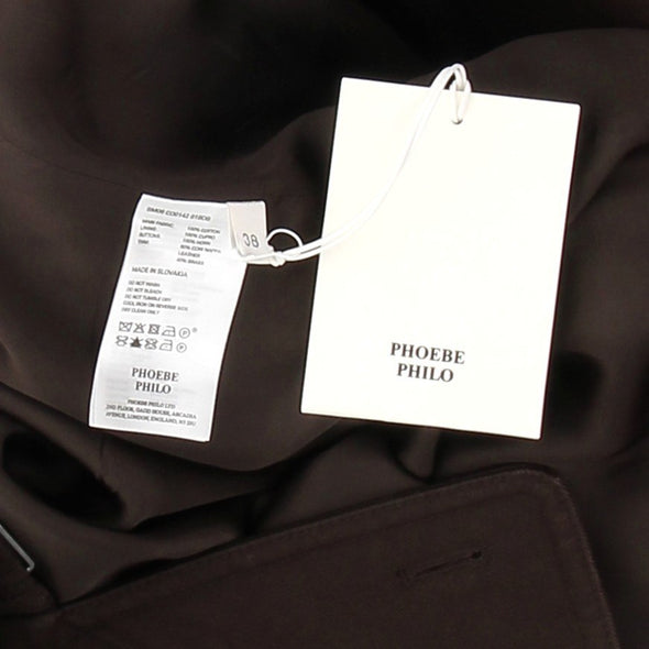Trench-coat marron