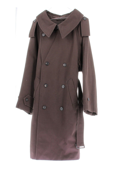 Trench-coat marron