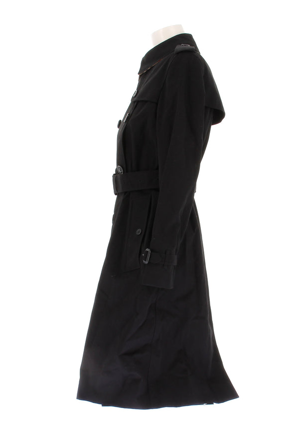 Trench-coat noir