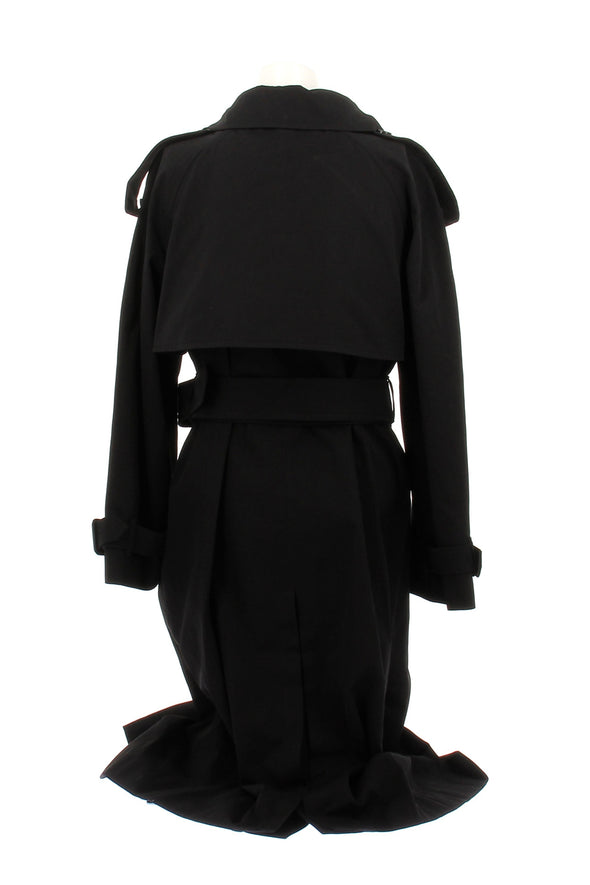 Trench-coat noir