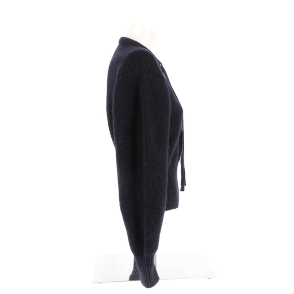 Pull en laine marine