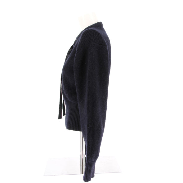 Pull en laine marine