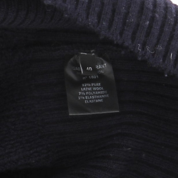 Pull en laine marine