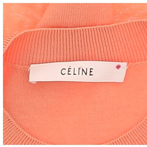 Pull en cachemire orange