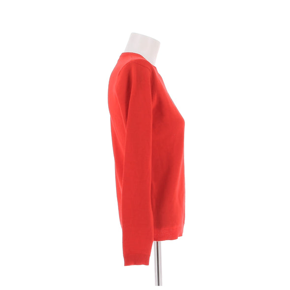 Pull en laine rouge