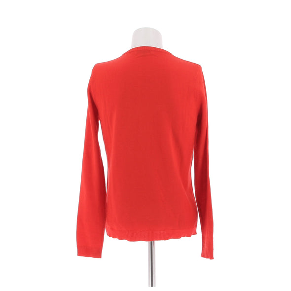 Pull en laine rouge