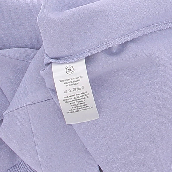 Pull Col roulé lila