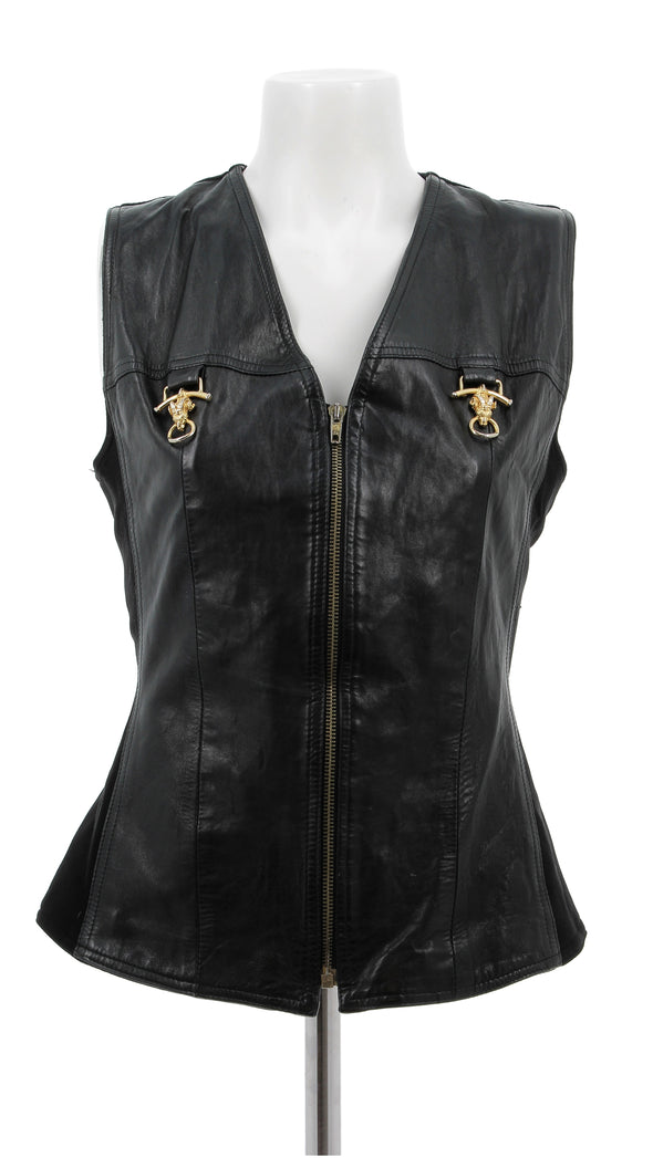 Veste en cuir