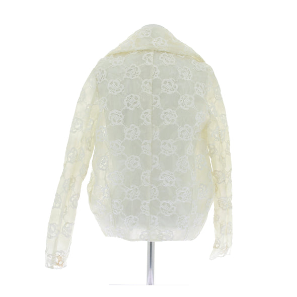 Veste en pvc brodé