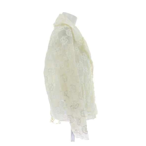 Veste en pvc brodé