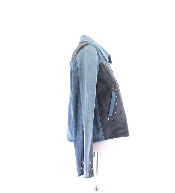 Veste bi-matière