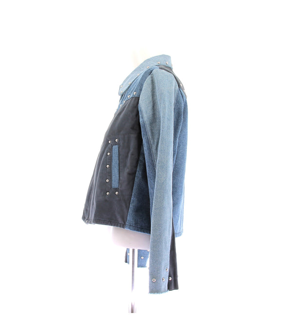 Veste bi-matière