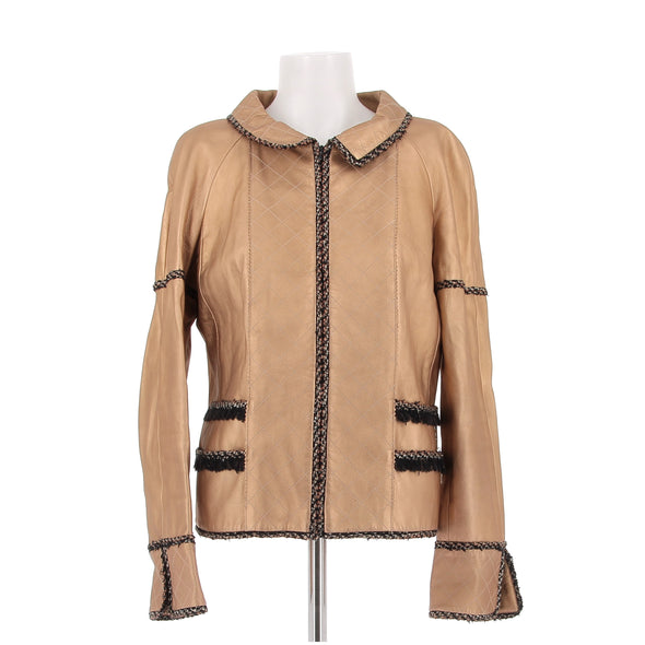 Veste en cuir
