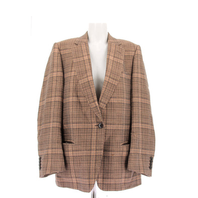 Blazer à carreaux