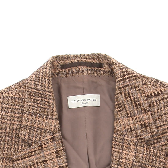 Blazer à carreaux