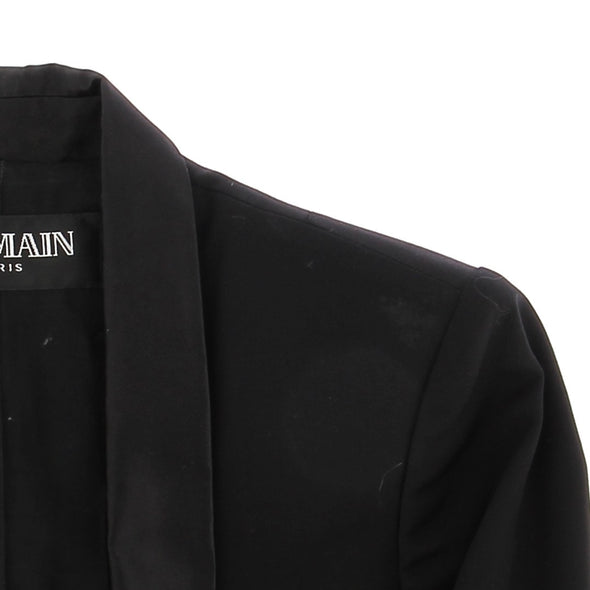 Blazer en laine noir