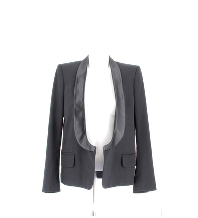 Blazer en laine noir