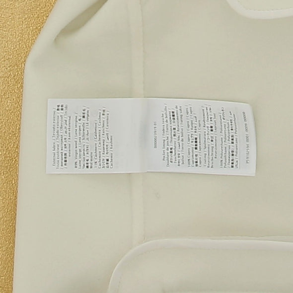 Veste en laine dorée