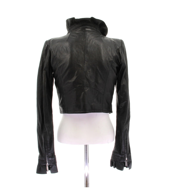 Veste en cuir
