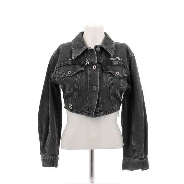 Veste courte en denim