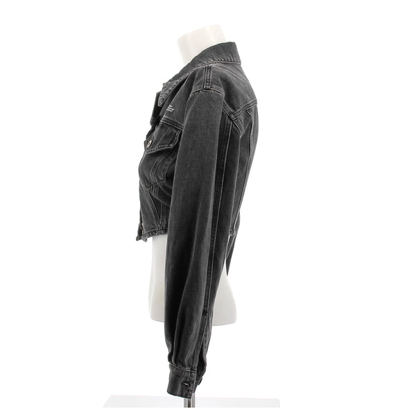 Veste courte en denim